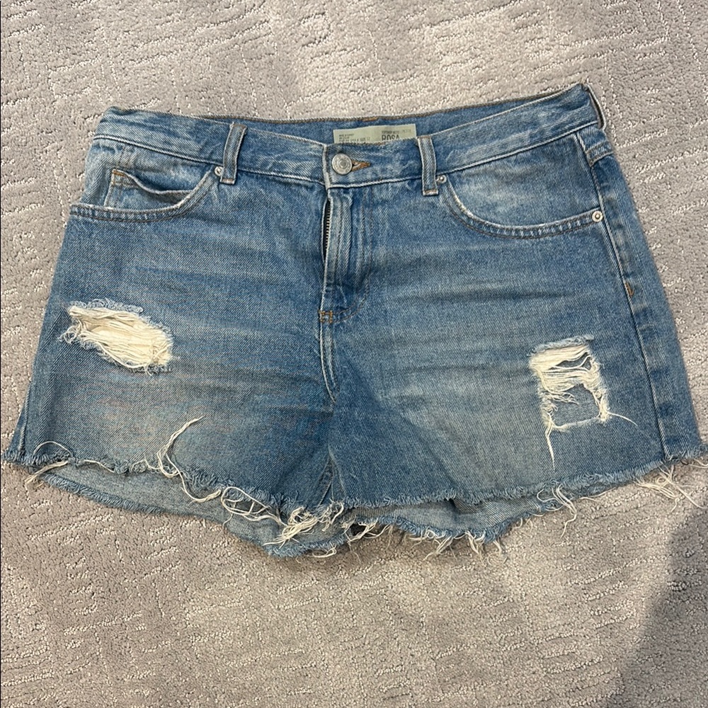 Rosa Distressed Women Jean Shorts